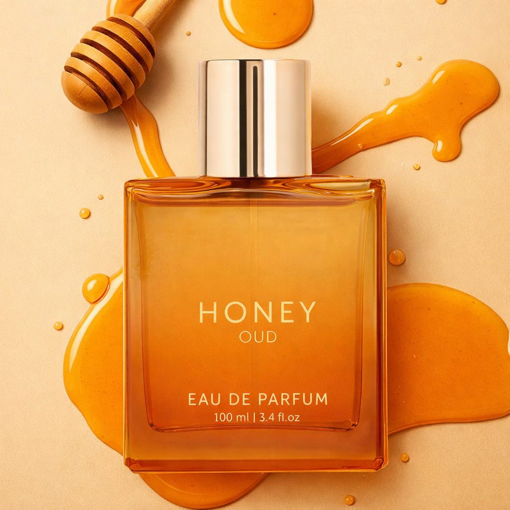 Merraci™ Perfume Honey Oud – Elegancia y Confianza Dorada