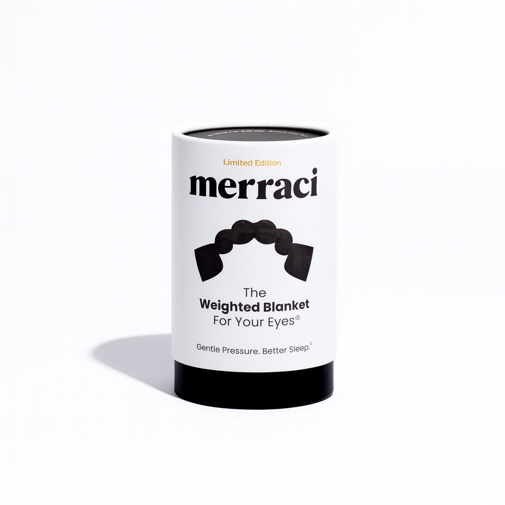 Merraci™ Weighted Sleep Mask – 100% Blackout