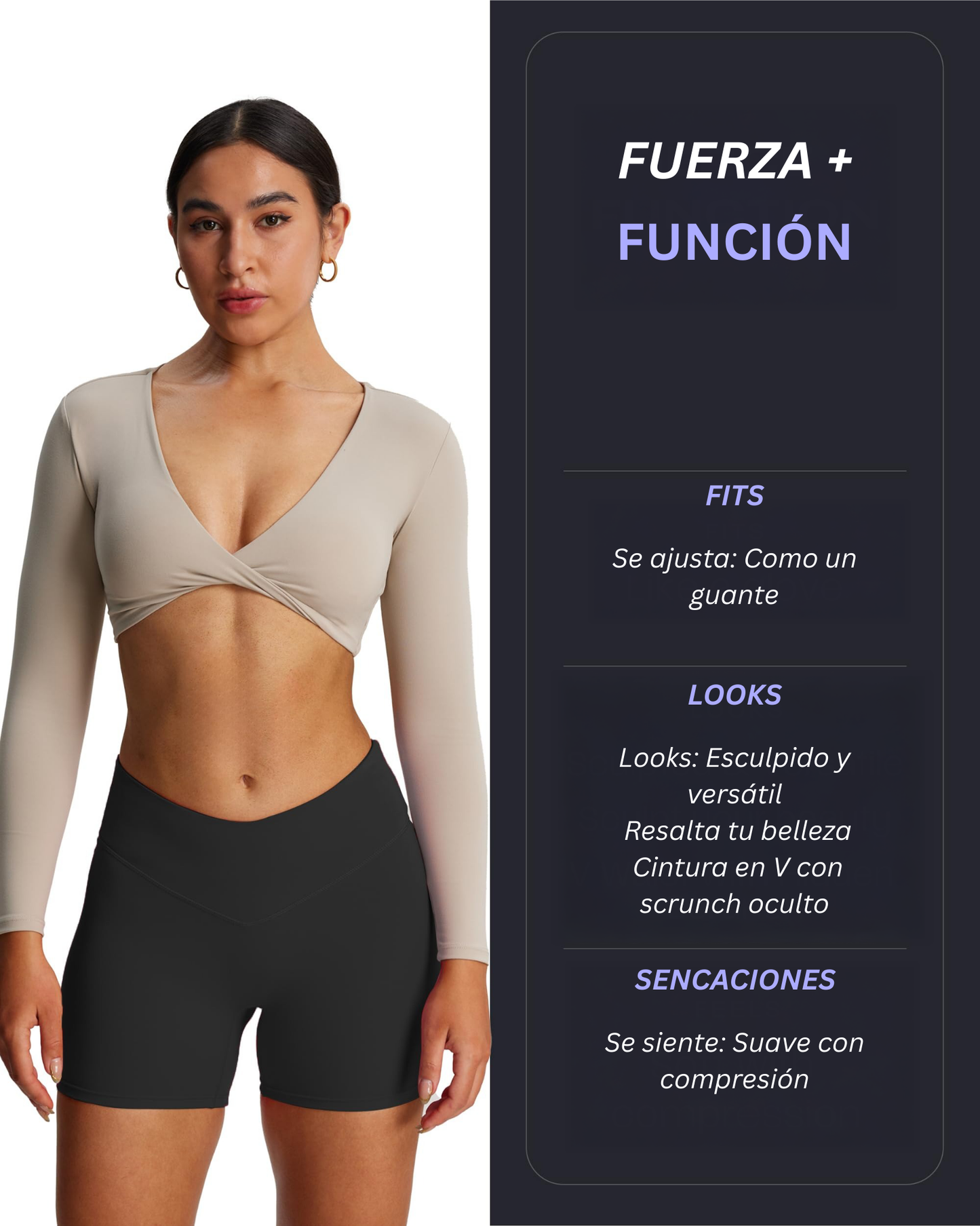 Merraci™ Short Fitness Deportivo – Moldeo y Estilo sin Costuras