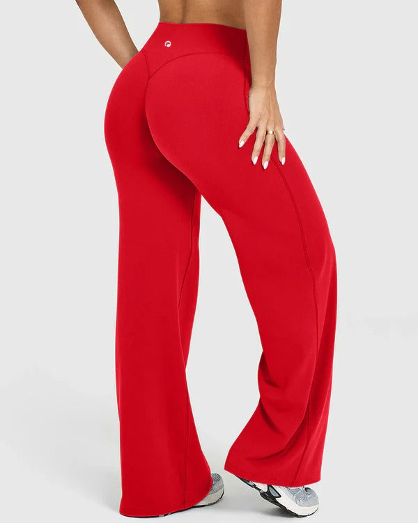 Merraci™ Leggings de pierna recta – Cintura alta y ajuste suave