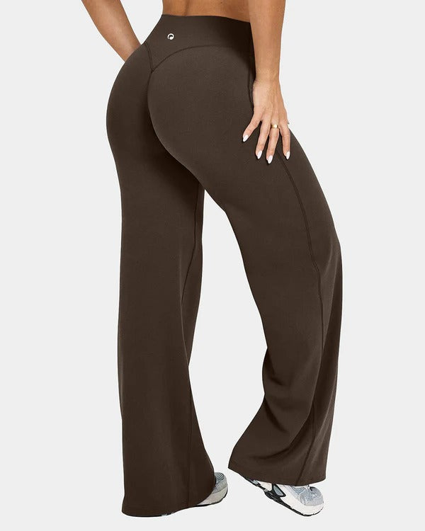 Merraci™ Leggings de pierna recta – Cintura alta y ajuste suave