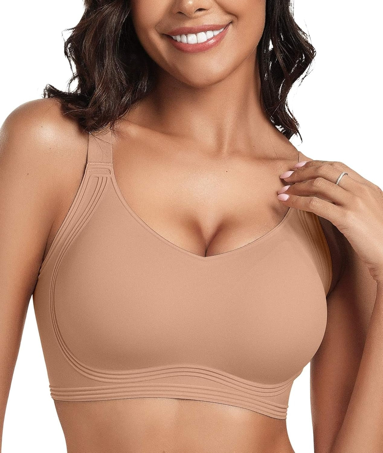 Merraci™ Push Up Bra – Realce Natural y Comodidad Sin Aros