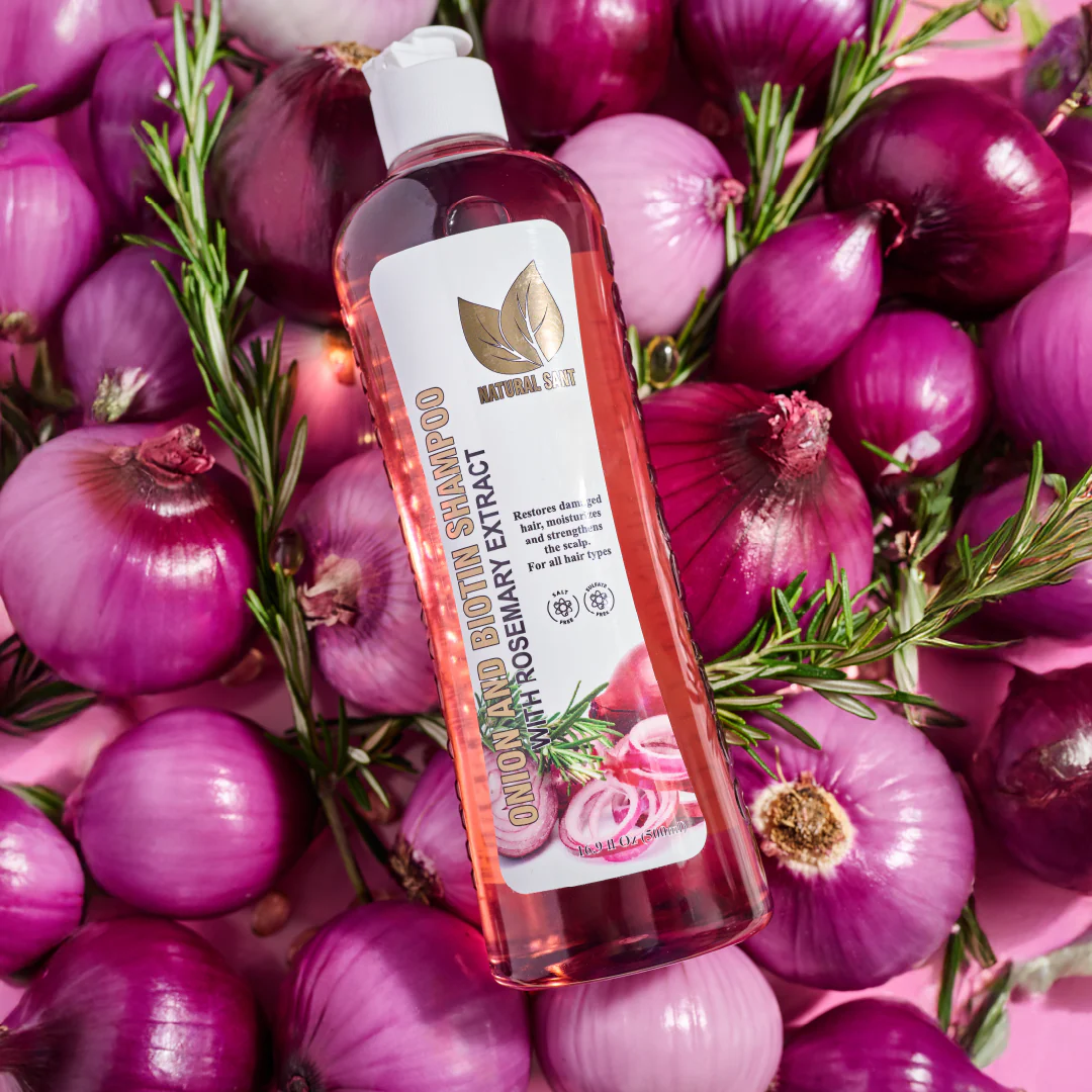 Merraci™ Shampoo + Tratamiento – Romero y Biotina, Sin Sulfatos