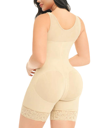 Merraci™ Faja Reductora con Cierre Total – Moldea Cintura y Abdomen