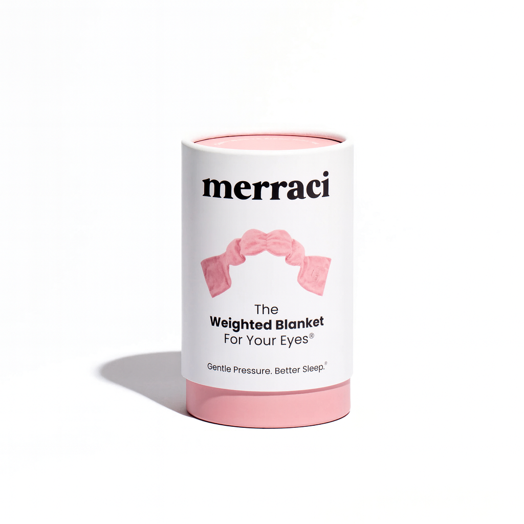 Merraci™ Weighted Sleep Mask – 100% Blackout