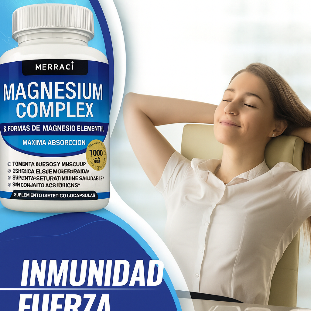 Merraci™ Complejo de Magnesio 1000MG