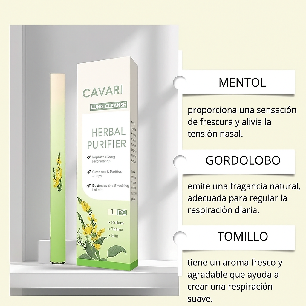 Merraci™ Inhalador Herbal – Frescura Instantánea
