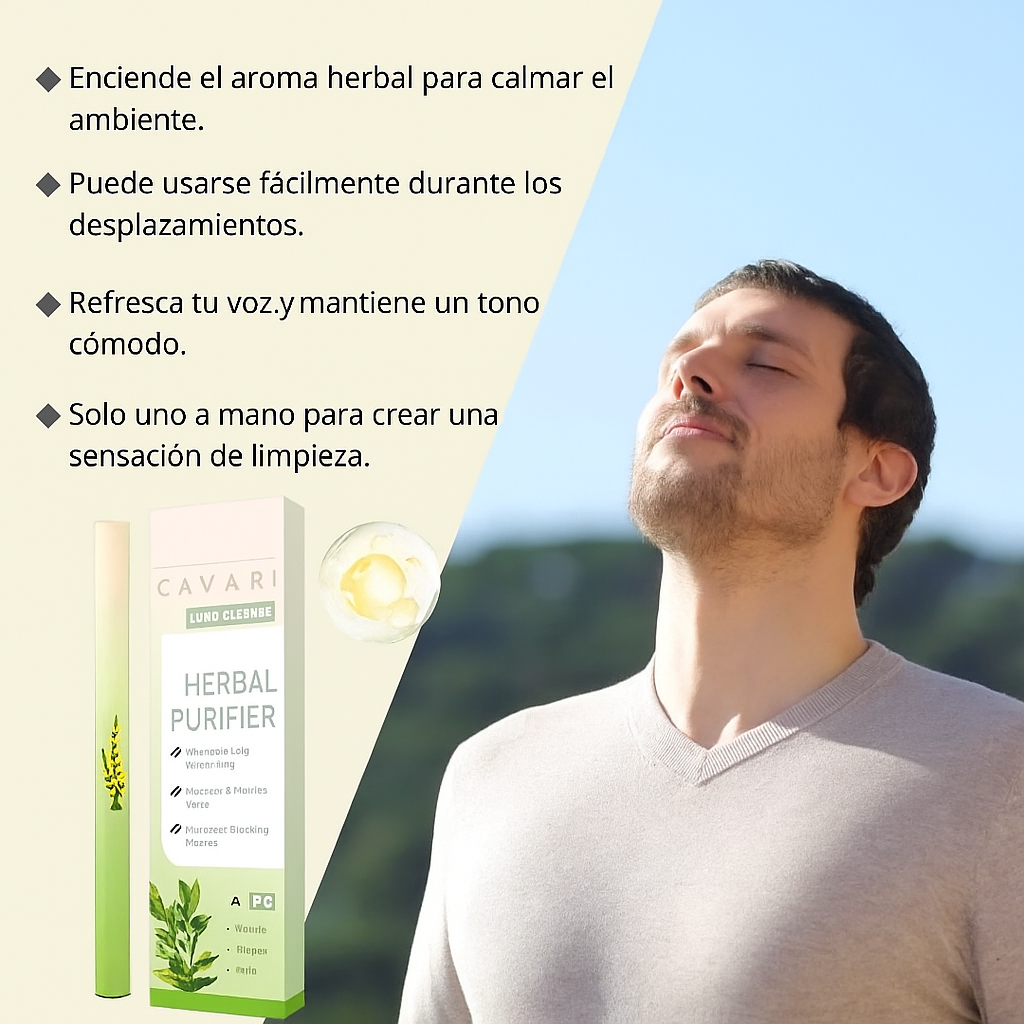 Merraci™ Inhalador Herbal – Frescura Instantánea