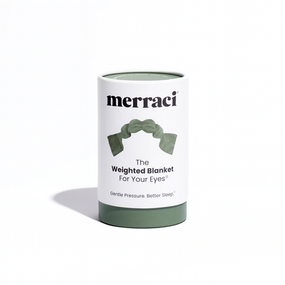 Merraci™ Weighted Sleep Mask – 100% Blackout