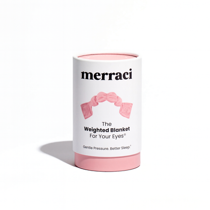 Merraci™ Weighted Sleep Mask – 100% Blackout