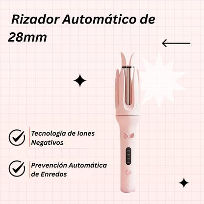 Merraci™ Rizador Automático – Ondas Definidas con Iones Negativos