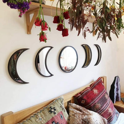 Moon Phase Mirrors Set