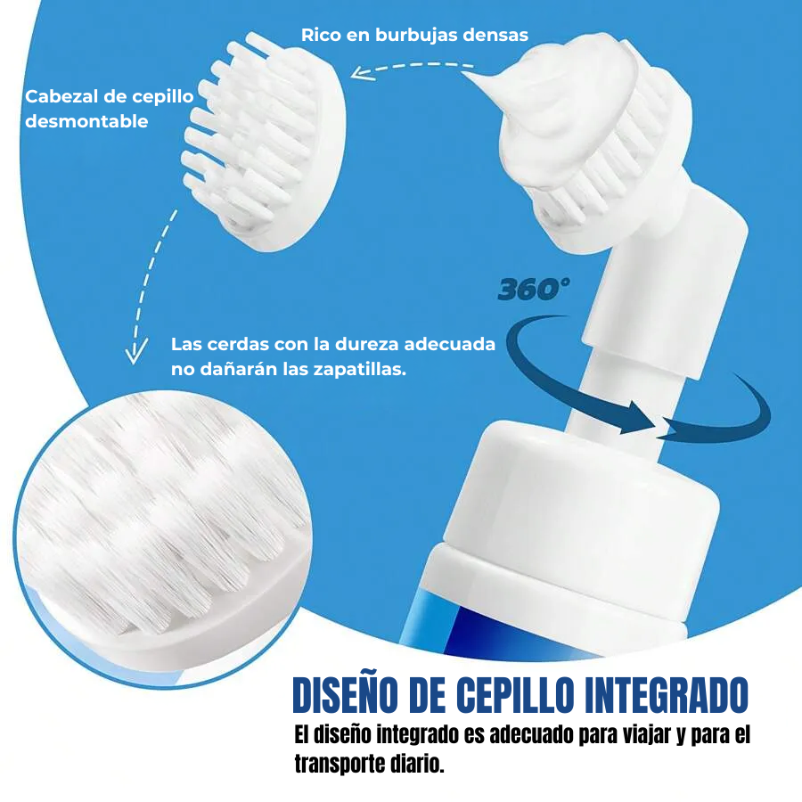 Merraci™ Limpiador de Calzado sin Agua con Cepillo
