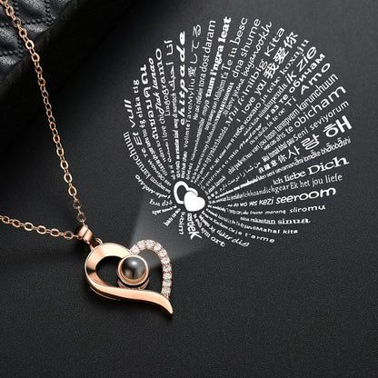 I Love You in 100 Languages Necklace