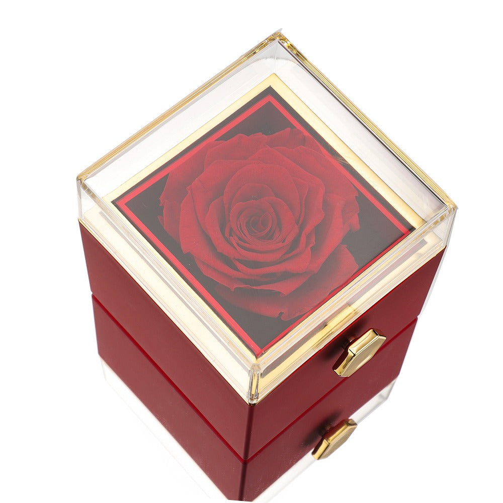 Rose Necklace Box