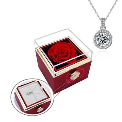 Rose Necklace Box