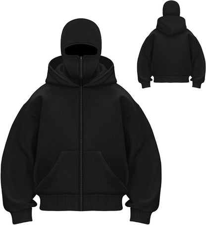 Merraci™ Hoodie con Cierre – Sudadera Deportiva