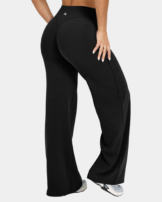 Merraci™ Leggings de pierna recta – Cintura alta y ajuste suave