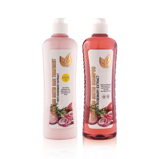 Merraci™ Shampoo + Tratamiento – Romero y Biotina, Sin Sulfatos